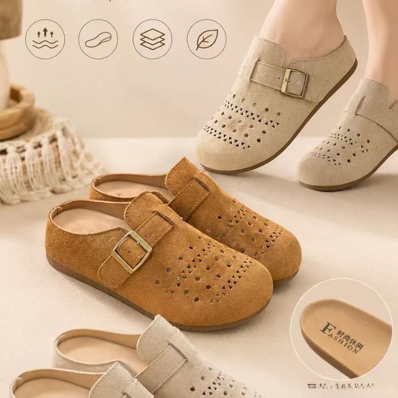 Men'S Shoes For Summer - Женские летние сандалии-слипоны на толстой подошве