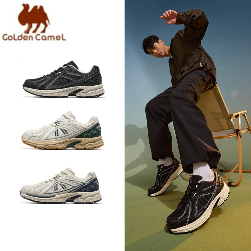 Men'S Shoes New Balance - Мужские спортивные кроссовки GOLDEN CAMEL, дышащие