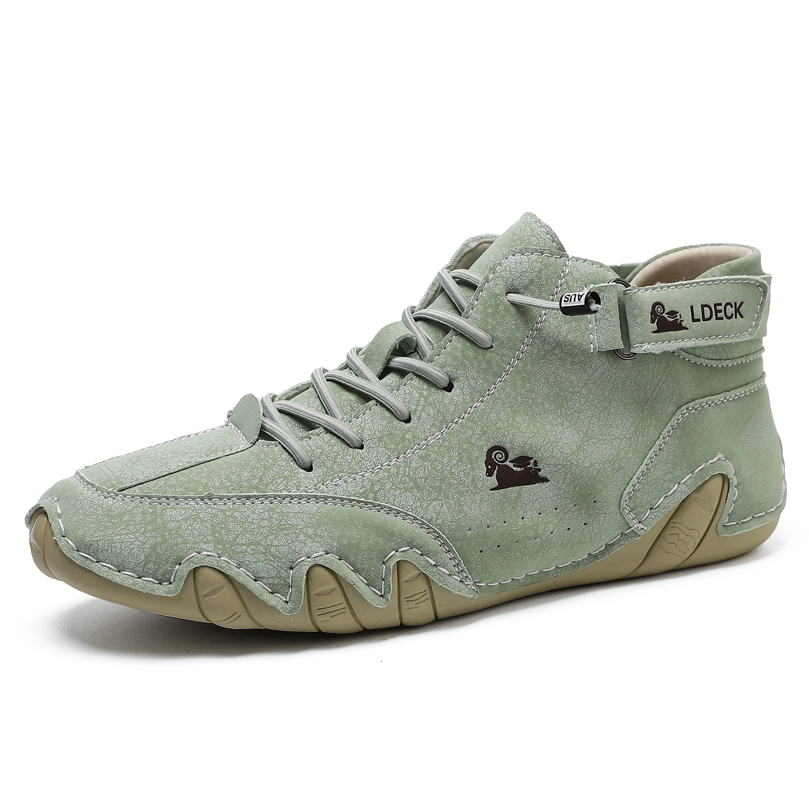 Men'S Shoes Qn - Мужские ботинки из натуральной кожи, кроссовки