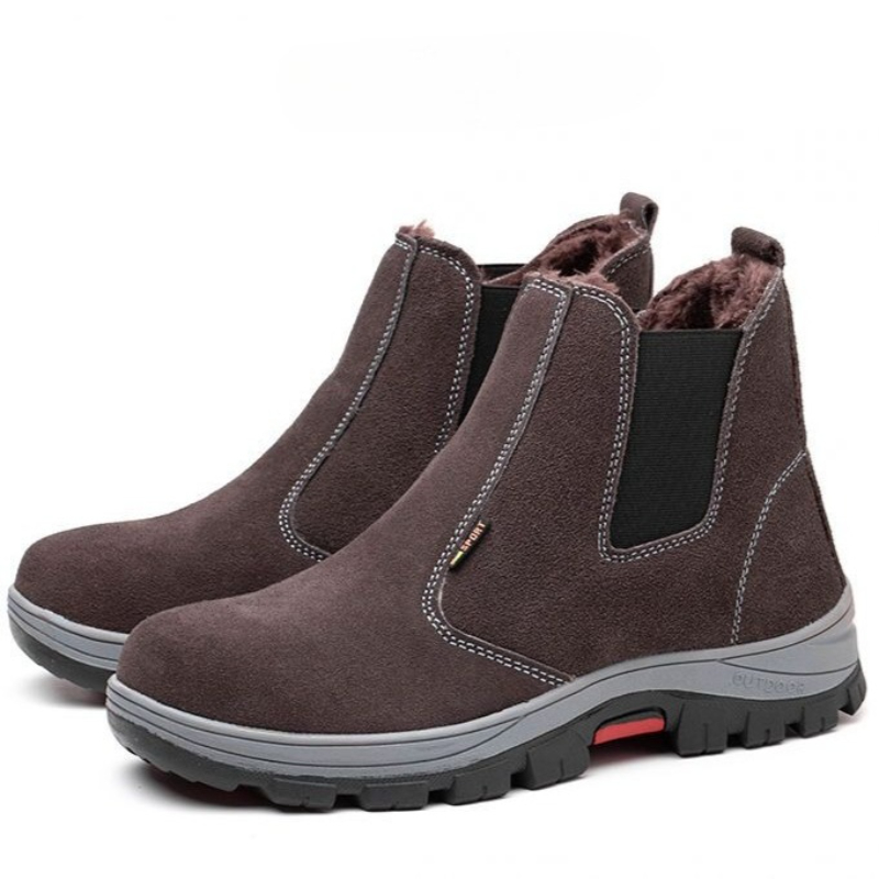 Men Shoes Online - Сверхмощные зимние сварочные туфли из воловьей