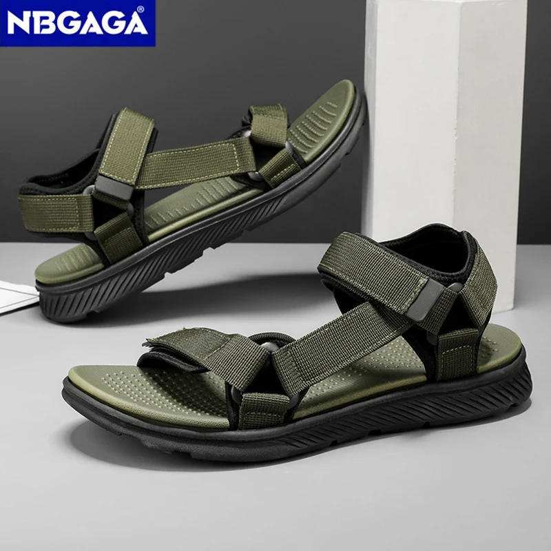 Sandal Sport Outdoor - Мужские летние сандалии с регулируемым ремешком,