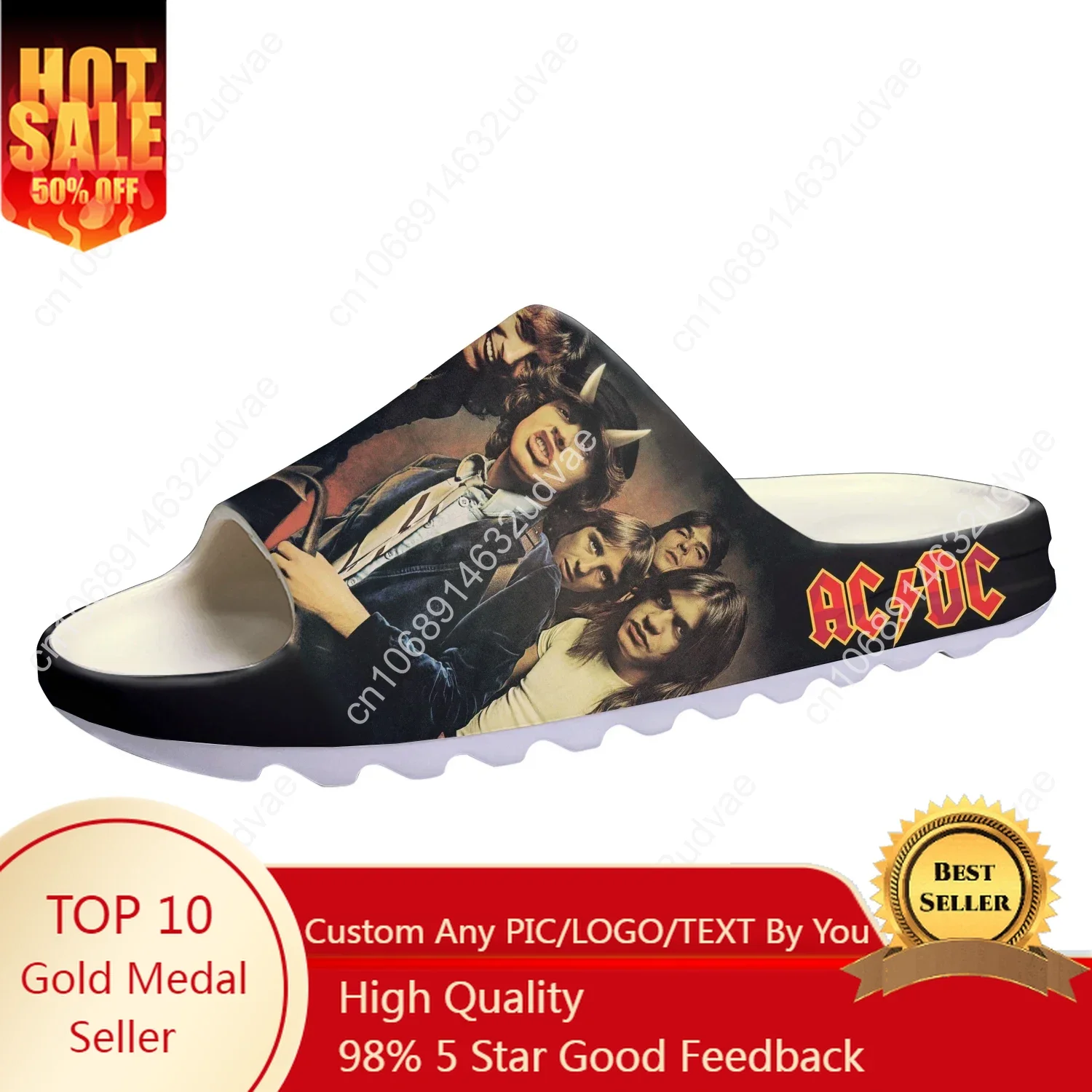 Men'S Shoes Dc - Домашние тапочки-сабо AC Rock Band с