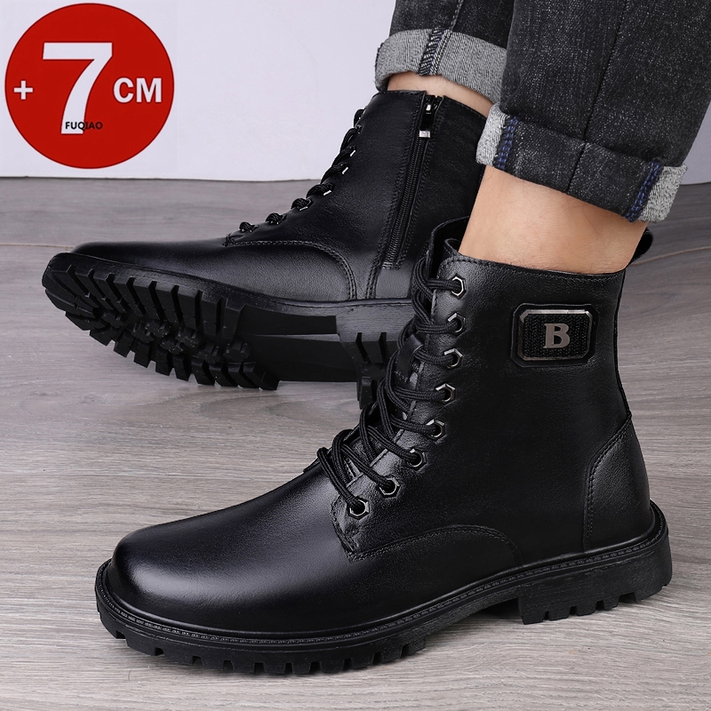 Мужские ботинки-лифты из натур – обзор и цена Men'S Shoes Qn