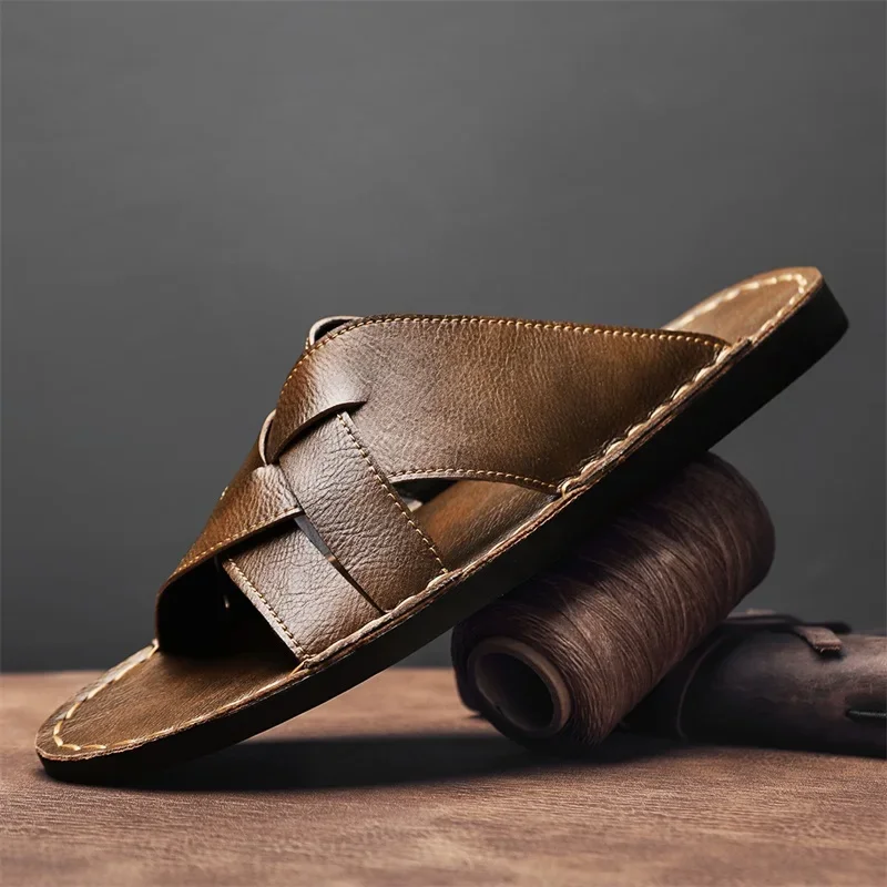 Мужские повседневные сандалии  – обзор и цена Men'S Shoes Qn