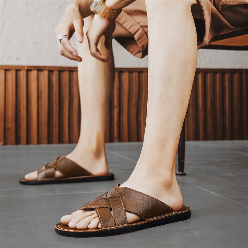 Мужские повседневные сандалии  – обзор и цена Men'S Shoes Qn