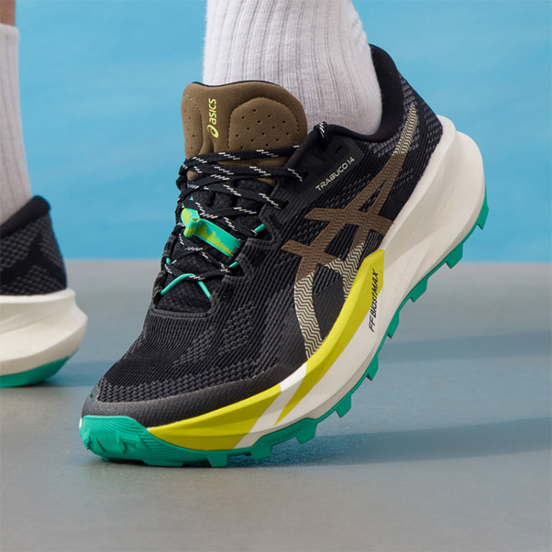 Мужские кроссовки Asics TRABUC – обзор и цена Men'S Shoes Yellow And Black