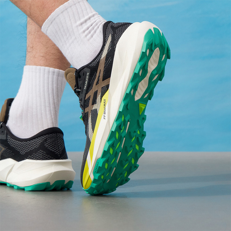 Мужские кроссовки Asics TRABUC – обзор и цена Men'S Shoes Yellow And Black