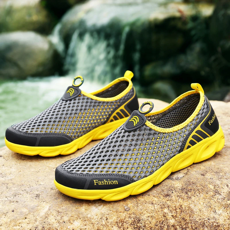 Мужские кроссовки для бега, по – обзор и цена Men'S Shoes Yellow And Black