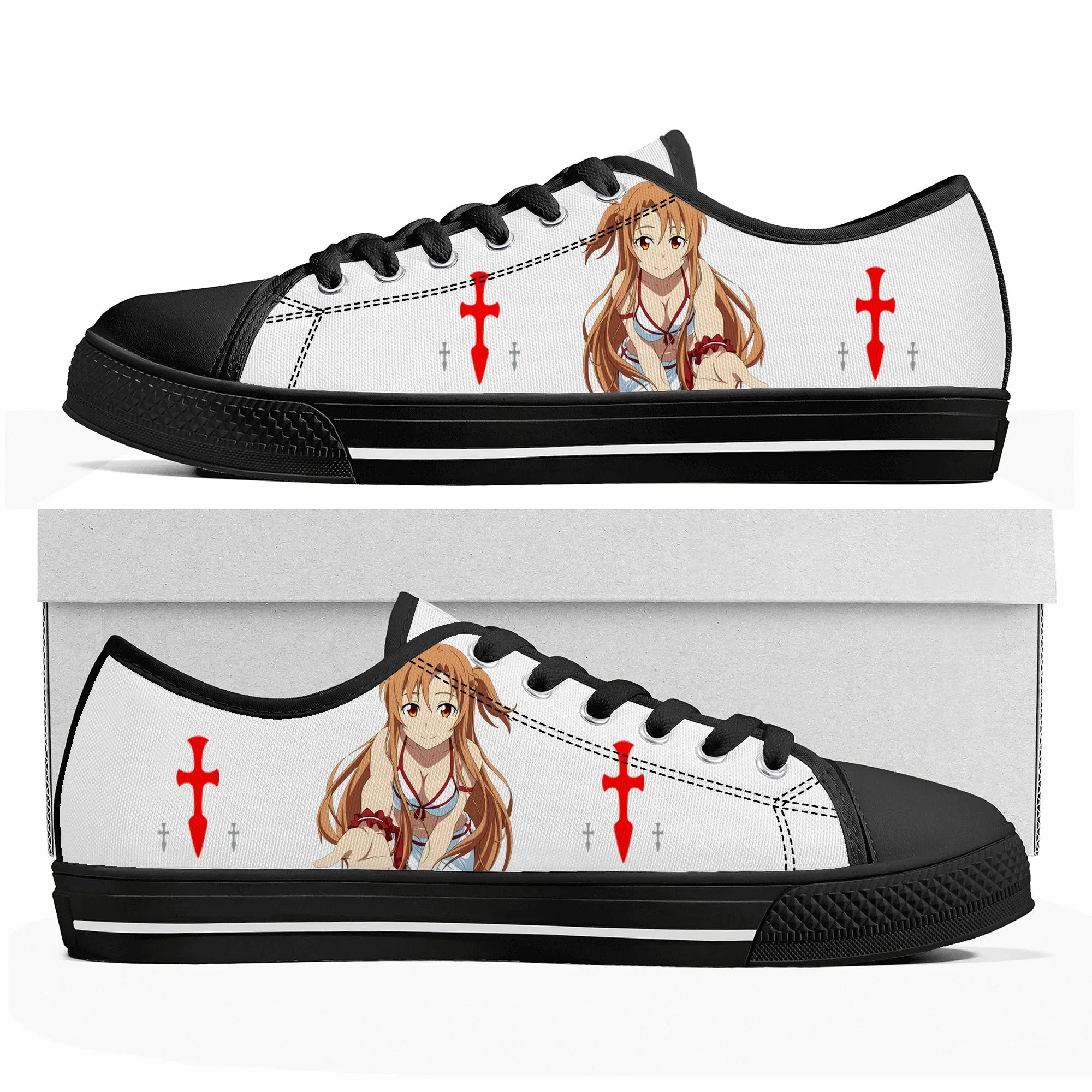Кроссовки с изображением Асуны – обзор и цена Men Shoes Online