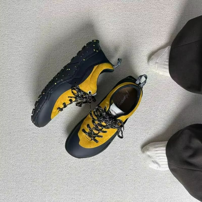 Профессиональные мужские кросс – обзор и цена Men'S Shoes Yellow And Black