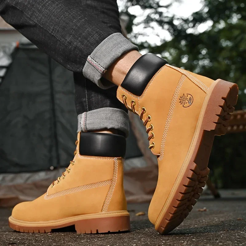 Сапоги Мужские высокие сапоги  – обзор и цена Men'S Shoes Qn
